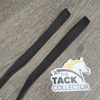 Thick Narrow Nylon Web Draw Reins, loops *new, older?
