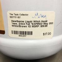 Liquid Witch Hazel *new, 2/3rd Full *EXPIRED May 2022