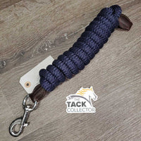 Nylon Lead Rope, leather ends *xc/like new