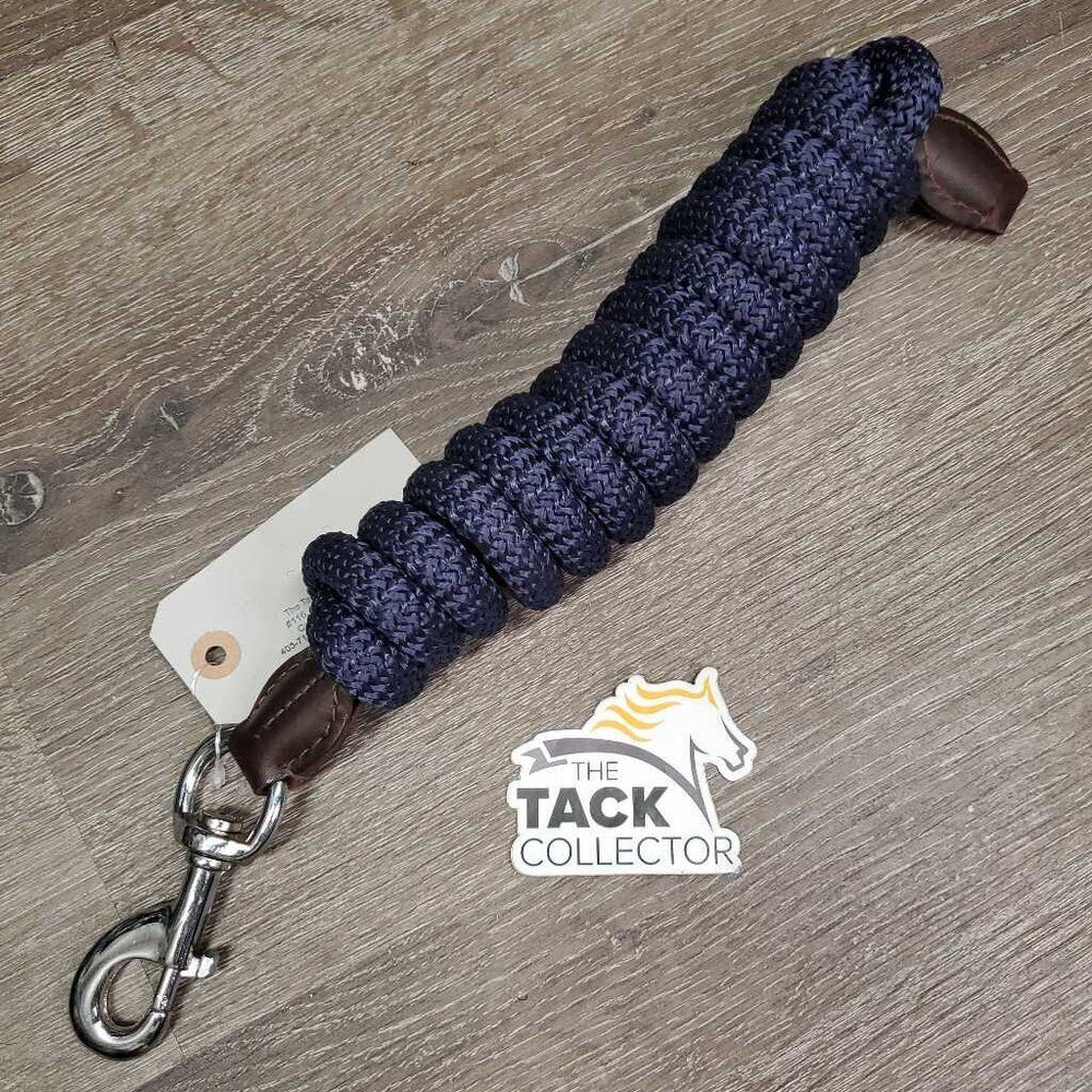 Nylon Lead Rope, leather ends *xc/like new