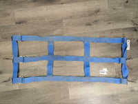 Stiff Nylon Web Open Stall Guard *gc, dirt, stains, older, rust, older
