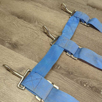 Stiff Nylon Web Open Stall Guard *gc, dirt, stains, older, rust, older
