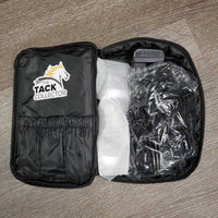 Cordless Clippers, charger, scissors, 10x guards, oil, comb, info, bag, box *NEW, WORK