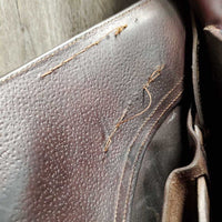 18" MW 5.25" CWD 2G Close Contact, 2 Billet Guards, Red CWD Cover, Foam Pro Panels, Med Front & Back Blocks, Calfskin, Flaps: 15.5"L x 14"W Serial # SE 17 S3 TR 4L PA 705 205 305 RT 805 12 18092
