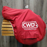 18" MW 5.25" CWD 2G Close Contact, 2 Billet Guards, Red CWD Cover, Foam Pro Panels, Med Front & Back Blocks, Calfskin, Flaps: 15.5"L x 14"W Serial # SE 17 S3 TR 4L PA 705 205 305 RT 805 12 18092
