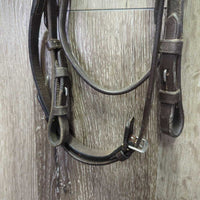 Rsd/FS Monocrown Figure 8 Bridle, Sheepskin *vgc, clean, dirty, older, creases, scrapes
