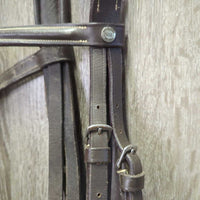 Rsd/FS Monocrown Figure 8 Bridle, Sheepskin *vgc, clean, dirty, older, creases, scrapes
