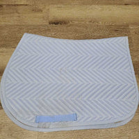 Quilt Jumper Saddle Pad *gc, clean, mnr rubs, hair, pills, dirt, stains, puckers
