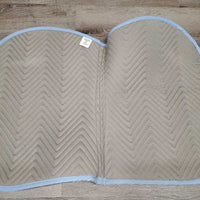 Quilt Jumper Saddle Pad *gc, clean, mnr rubs, hair, pills, dirt, stains, puckers
