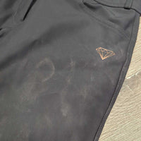 Euro Seat Breeches *vgc, mnr seam puckers, dirt?stains
