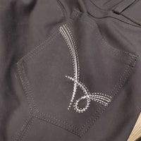 Euro Seat Breeches *vgc, mnr seam puckers, dirt?stains
