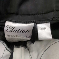 Euro Seat Breeches *vgc, mnr seam puckers, dirt?stains
