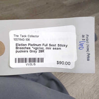 Full Seat Sticky Breeches *vgc/xc, mnr seam puckers, curled inner waist
