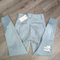 Full Seat Sticky Breeches *gc, seam puckers, seat: discolored, v.rubbed & pilly

