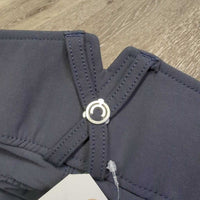 High Waist Full Seat Sticky Breeches, bling *vgc, mnr seam puckers & stain?mark
