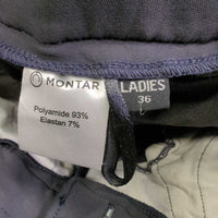 High Waist Full Seat Sticky Breeches, bling *vgc, mnr seam puckers & stain?mark
