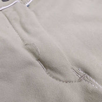 Euro Seat Breeches *vgc, seam puckers, unstitched seam, curled waist, stains
