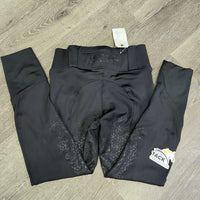High Waist Euro Seat Riding Tight Breeches, Pull on, Waist Pocket *vgc, mnr puckers, snags & unstitched seam
