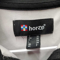 LS Sun Shirt, 1/3 Zip up, mesh sleeves *gc/fair, v.snagged, seam puckers
