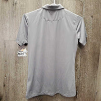 SS Shirt, 1/3 Zip up *vgc, seam puckers, rubs, pills
