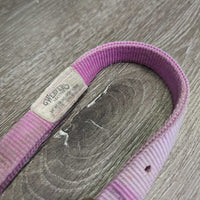 Soft Narrow Nylon Halter, adj, snap *gc/fair, dirty, v.faded, rubs, frays, stains
