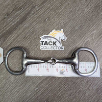 Thick v.Hvy Eggbutt Snaffle Bit *gc, clean, scratches, residue, older, stains
