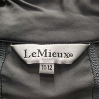 JUNIORS LS Shirt, 1/4 Zip up *gc, shrunk?v.puckered seams
