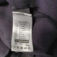 JUNIORS High Back Euro Seat Pleather Fleece Lined Winter Breeches *vgc/gc, mnr stains?dirt, seam puckers
