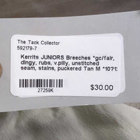 JUNIORS Breeches *gc/fair, dingy, rubs, v.pilly, unstitched seam, stains, puckered
