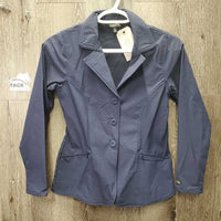 JUNIORS Technical Show Jacket, zipper, snaps *gc, seam puckers, faded, folded cuffs, crinkled, puckered collar
