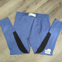 Euro Seat Riding Tight Breeches, Pull On *vgc/gc, older, seam rubs. seat: rubs & pills
