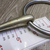 Thin Loose Ring Snaffle Bit *gc, dirty, ches, scratches, stains
