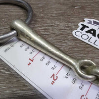 Thin Loose Ring Snaffle Bit *gc, dirty, ches, scratches, stains

