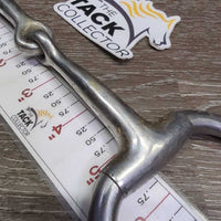 Thin Eggbutt Snaffle Bit *gc, stains, scratches, v.dirty, residue, scratches
