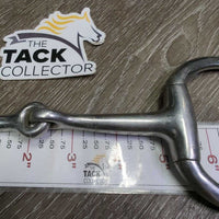 Thin Eggbutt Snaffle Bit *gc, stains, scratches, v.dirty, residue, scratches
