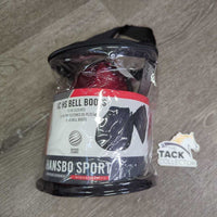No Turn Bell Boots, velcro, bag *new, tags
