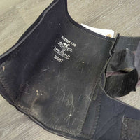 2 Closed Neoprene Sports Boots, velcro *vgc/xc, clean, mnr hair, stains & residue
