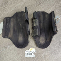 Neoprene Closed Boots, velcro *gc/fair, hair, dirt, stains, older, rust, rubs, slices
