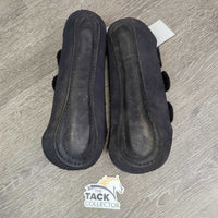 Neoprene Closed Boots, velcro *gc/fair, hair, dirt, stains, older, rust, rubs, slices
