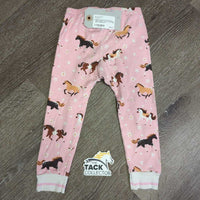 LS Pyjama Shirt & Pants "Wild at Heart" *gc, mnr hair, dingy, stains
