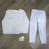 BABY Unicorn Pajama Set: Top & Bottoms *vgc, mnr faded
