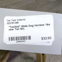 "Tactical" Molle Dog Harness *like new
