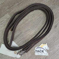 Soft Nylon Lined Stirrup Leathers *gc/vgc, dirty, residue, chewed edges, pulled threads, scrapes, dirt jockies, tacky/sticky
