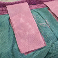 Front & Hind Shipping Boots, Fleece Lined *gc, pills, rubs, frays, hair, mnr dirt, hole, older
