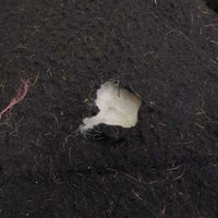 Front & Hind Shipping Boots, Fleece Lined *gc, pills, rubs, frays, hair, mnr dirt, hole, older

