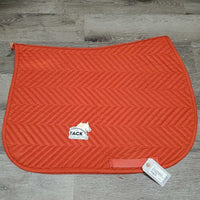 Quilt Jumper Saddle Pad *gc, clean, pilly, unstitched, mnr threads, puckers, faded, rubs, stains
