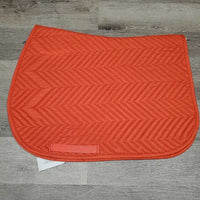 Quilt Jumper Saddle Pad *gc, clean, pilly, unstitched, mnr threads, puckers, faded, rubs, stains
