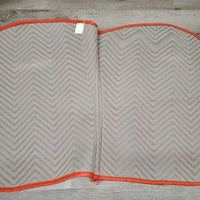 Quilt Jumper Saddle Pad *gc, clean, pilly, unstitched, mnr threads, puckers, faded, rubs, stains
