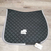 Quilt Jumper Saddle Pad *gc, clean, rubs, faded, mnr threads, holey edges, threads
