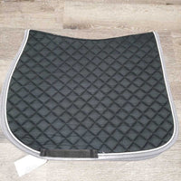 Quilt Jumper Saddle Pad *gc, clean, rubs, faded, mnr threads, holey edges, threads
